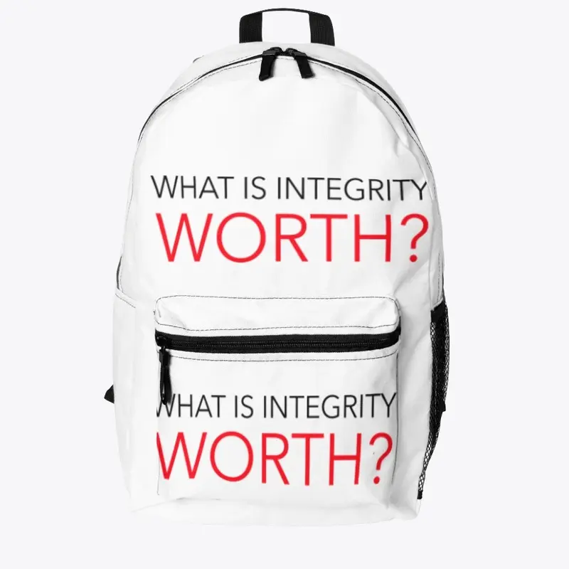 WHAT IS INTEGRITY WORTH ?